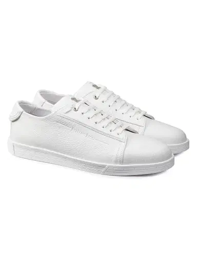 Stefano Ricci Men's Calfskin Sneakers - White - Size 9.5 | Thumbnail 2