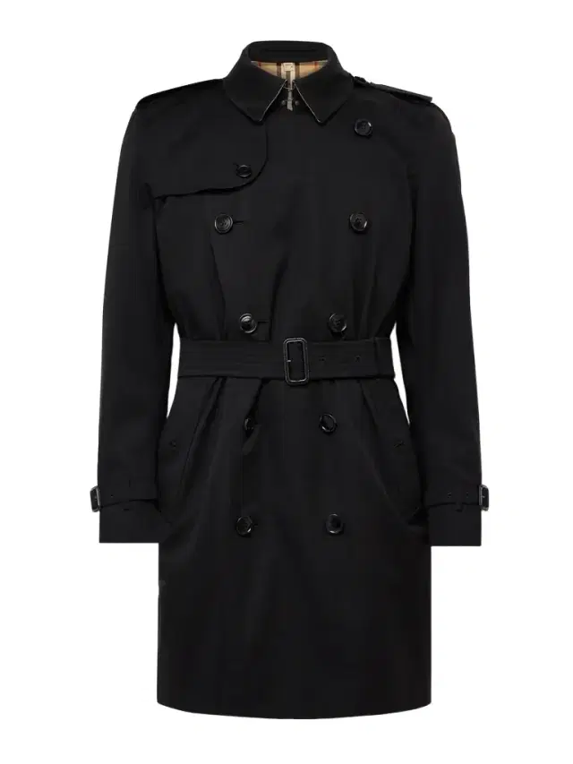 Burberry Kensington Double-Breasted Belted Cotton-Gabardine Trench Coat - Men