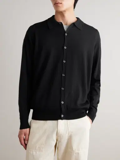 John Smedley Tibor Merino Wool Cardigan - Men | Thumbnail 3 John Smedley Tibor Merino Wool Cardigan - Men | Thumbnail 3