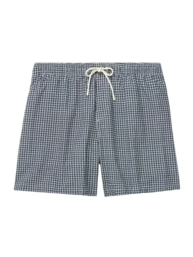 Daneu Straight-Leg Mid-Length Checked Swim Shorts - Men