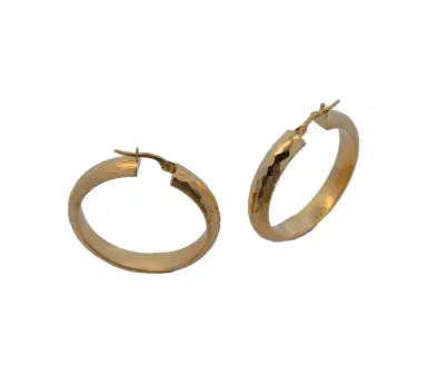 Wish Fine Jewelry 14K YG 4.7g Hoops Earrings | Thumbnail 1