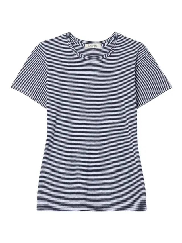 Lana Striped Cotton-jersey T-shirt