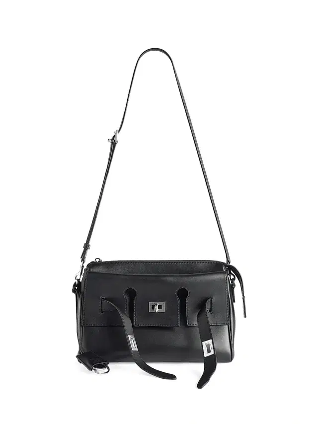 Men's Bel Air Zipped Messenger Bag - Black