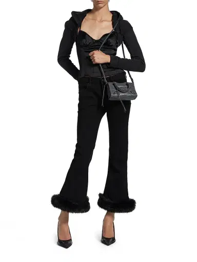 Balenciaga Women's Le City Nano Bag - Volcanic Rock | Thumbnail 2