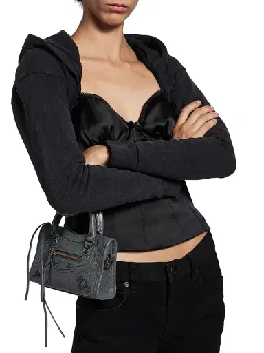 Balenciaga Women's Le City Nano Bag - Volcanic Rock | Thumbnail 3