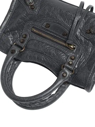 Balenciaga Women's Le City Nano Bag - Volcanic Rock | Thumbnail 8