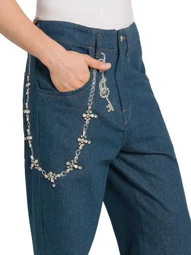 Bluemarble Men's Relaxed Trompe L'oeil Jeans | Thumbnail 6 Bluemarble Men's Relaxed Trompe L'oeil Jeans | Thumbnail 6