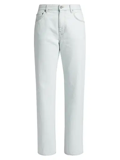 BLK DNM Women's Mid-Rise Straight Jeans - Snow Blue - Size 31 | Thumbnail 1
