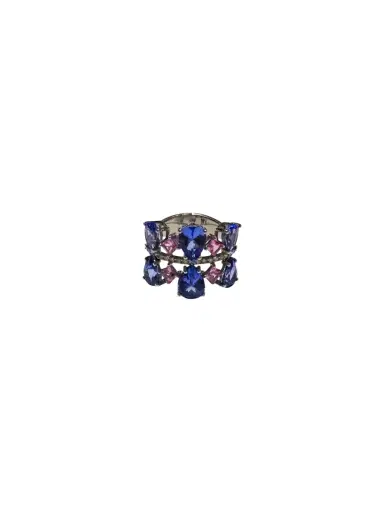 Wish Fine Jewelry 5.71ct Diamond Tanzanite Pink Sapphire 18K Gold Ring | Thumbnail 1 Wish Fine Jewelry 5.71ct Diamond Tanzanite Pink Sapphire 18K Gold Ring | Thumbnail 1