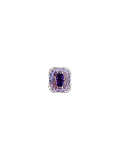 Wish Fine Jewelry Tanzanite Diamonds 18K Gold Ring | Thumbnail 1 Wish Fine Jewelry Tanzanite Diamonds 18K Gold Ring | Thumbnail 1