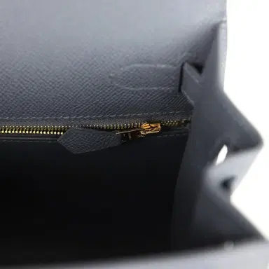 HERMÈS Hermes Kelly Sellier 28 Ardoise Epsom Gold Hardware | Thumbnail 9 HERMÈS Hermes Kelly Sellier 28 Ardoise Epsom Gold Hardware | Thumbnail 9