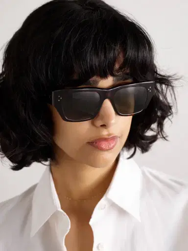 CELINE Eyewear Square-frame Tortoiseshell Acetate Sunglasses | Thumbnail 2 CELINE Eyewear Square-frame Tortoiseshell Acetate Sunglasses | Thumbnail 2