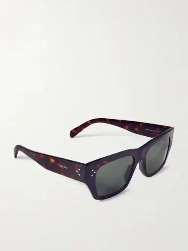 CELINE Eyewear Square-frame Tortoiseshell Acetate Sunglasses | Thumbnail 3 CELINE Eyewear Square-frame Tortoiseshell Acetate Sunglasses | Thumbnail 3