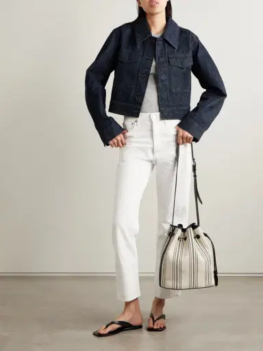 AGOLDE '90s Pinch Waist Cropped High-rise Straight-leg Jeans | Thumbnail 2