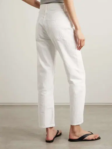AGOLDE '90s Pinch Waist Cropped High-rise Straight-leg Jeans | Thumbnail 4