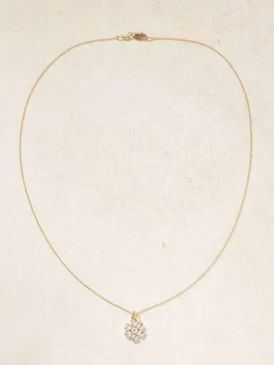 Ileana Makri Daisy Bloom 18-karat Gold Diamond Necklace | Thumbnail 4 Ileana Makri Daisy Bloom 18-karat Gold Diamond Necklace | Thumbnail 4