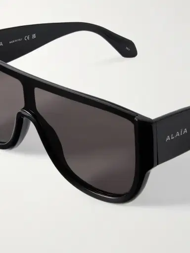Alaïa Mask Large D-frame Acetate Sunglasses | Thumbnail 4 Alaïa Mask Large D-frame Acetate Sunglasses | Thumbnail 4