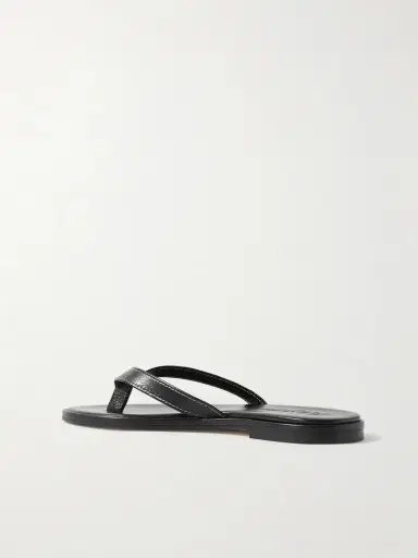 aeyde Melody Leather Flip Flops | Thumbnail 3