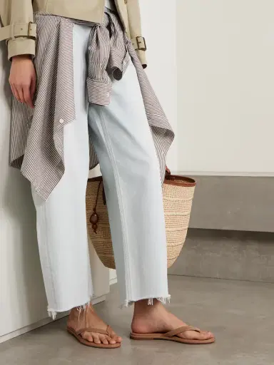 aeyde Melody Leather Flip Flops | Thumbnail 2 aeyde Melody Leather Flip Flops | Thumbnail 2