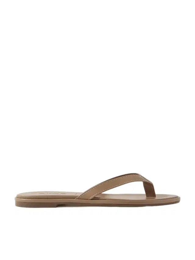 aeyde Melody Leather Flip Flops