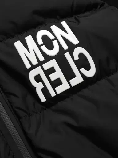 Moncler Grenoble Logo-Appliquéd Fleece and Shell Down Zip-Up Hoodie - Men | Thumbnail 3 Moncler Grenoble Logo-Appliquéd Fleece and Shell Down Zip-Up Hoodie - Men | Thumbnail 3