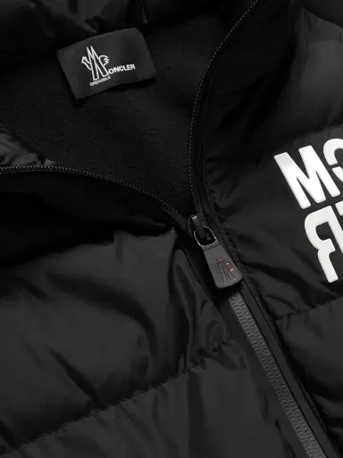 Moncler Grenoble Logo-Appliquéd Fleece and Shell Down Zip-Up Hoodie - Men | Thumbnail 5 Moncler Grenoble Logo-Appliquéd Fleece and Shell Down Zip-Up Hoodie - Men | Thumbnail 5