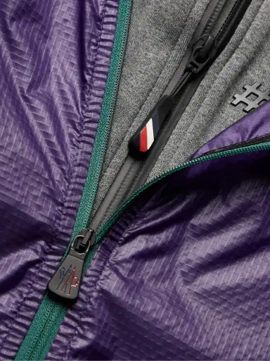 Moncler Grenoble Day-Namic Convertible Layered Mesh, Ripstop and Stretch-Jersey Zip-Up Hoodie - Men | Thumbnail 3