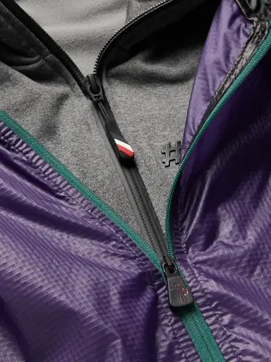 Moncler Grenoble Day-Namic Convertible Layered Mesh, Ripstop and Stretch-Jersey Zip-Up Hoodie - Men | Thumbnail 6