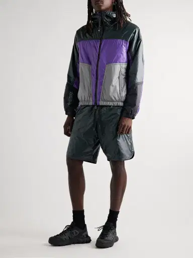 Moncler Grenoble Peyrus Colour-Block Padded Ripstop Hooded Jacket - Men | Thumbnail 2 Moncler Grenoble Peyrus Colour-Block Padded Ripstop Hooded Jacket - Men | Thumbnail 2
