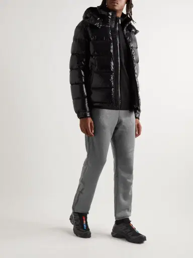 Moncler Grenoble Tapered Logo-Print Jersey Sweatpants - Men | Thumbnail 2