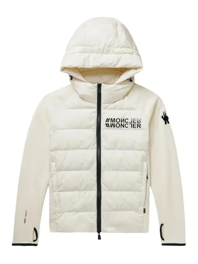 Moncler Grenoble Logo-Print Quilted Shell and Jersey Hooded Down Ski Jacket - Men