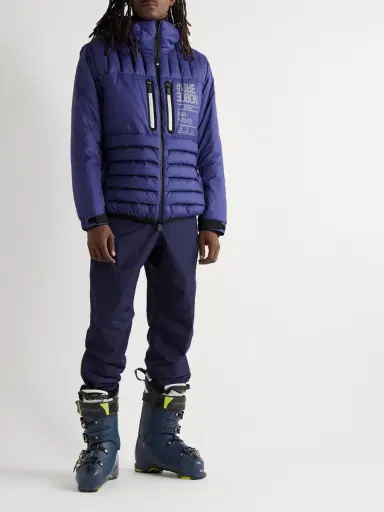 Moncler Grenoble Monthey Logo-Print Quilted Ripstop Hooded Down Ski Jacket - Men | Thumbnail 2