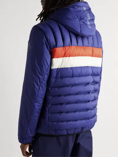 Moncler Grenoble Monthey Logo-Print Quilted Ripstop Hooded Down Ski Jacket - Men | Thumbnail 4