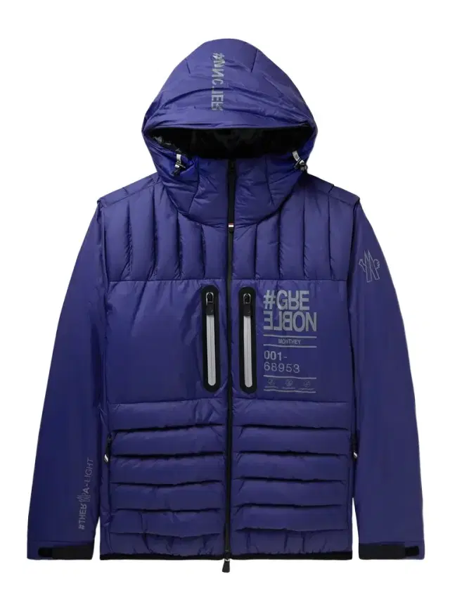 Moncler Grenoble Monthey Logo-Print Quilted Ripstop Hooded Down Ski Jacket - Men