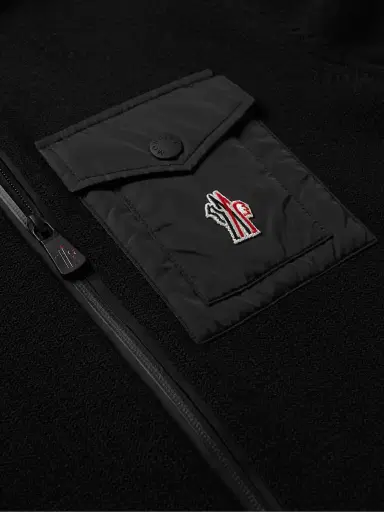 Moncler Grenoble Shell-Panelled Wool-Blend Hooded Ski Jacket - Men | Thumbnail 4
