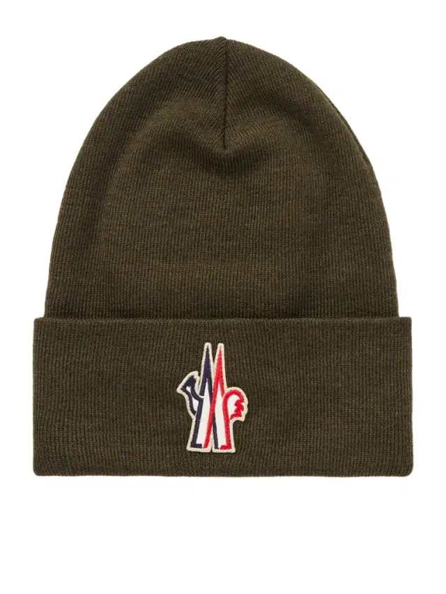 Moncler Grenoble Appliquéd Ribbed Wool Beanie - Men