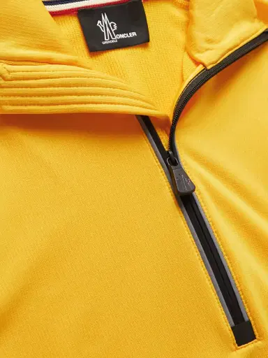 Moncler Grenoble Ribbed Stretch-Jersey Half-Zip Base Layer - Men | Thumbnail 5 Moncler Grenoble Ribbed Stretch-Jersey Half-Zip Base Layer - Men | Thumbnail 5