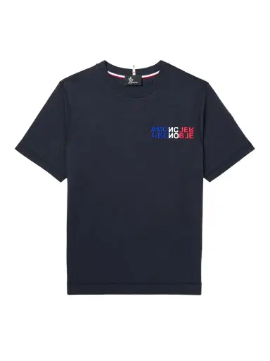 Moncler Grenoble Slim-Fit Logo-Print Cotton-Jersey T-Shirt - Men | Thumbnail 1