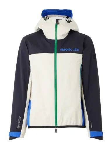 Moncler Grenoble Granges Colour-Block GORE-TEX™ WINDSTOPPER Hooded Jacket - Men | Thumbnail 1 Moncler Grenoble Granges Colour-Block GORE-TEX™ WINDSTOPPER Hooded Jacket - Men | Thumbnail 1