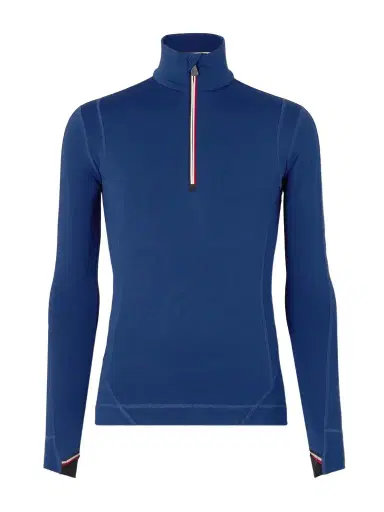 Moncler Grenoble Slim-Fit Polartec® Power Grid™ Half-Zip Base Layer - Men | Thumbnail 1 Moncler Grenoble Slim-Fit Polartec® Power Grid™ Half-Zip Base Layer - Men | Thumbnail 1
