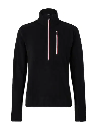 Moncler Grenoble Jersey-Trimmed Fleece Half-Zip Ski Base Layer - Men | Thumbnail 1 Moncler Grenoble Jersey-Trimmed Fleece Half-Zip Ski Base Layer - Men | Thumbnail 1