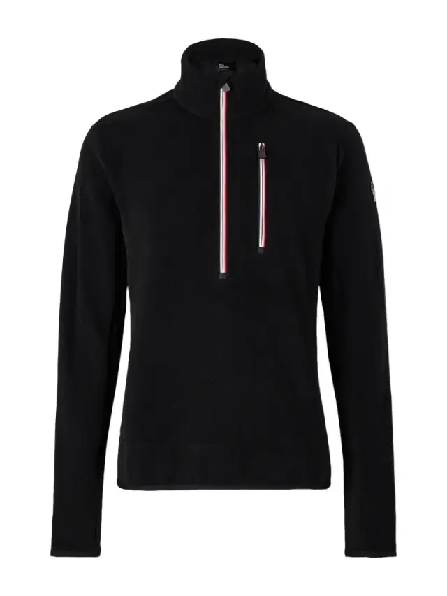Moncler Grenoble Jersey-Trimmed Fleece Half-Zip Ski Base Layer - Men