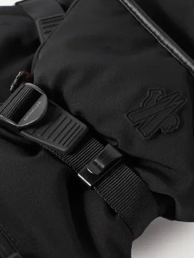 Moncler Grenoble Logo-Appliquéd Leather-Trimmed Ski Gloves - Men | Thumbnail 2