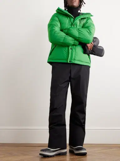 Moncler Grenoble Cristaux Logo-Appliquéd Quilted Shell Down Hooded Ski Jacket - Men | Thumbnail 2