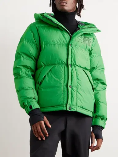 Moncler Grenoble Cristaux Logo-Appliquéd Quilted Shell Down Hooded Ski Jacket - Men | Thumbnail 4