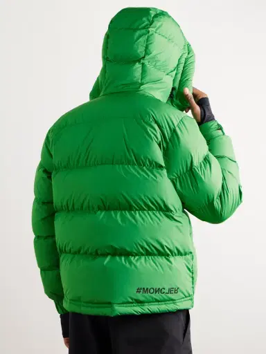 Moncler Grenoble Cristaux Logo-Appliquéd Quilted Shell Down Hooded Ski Jacket - Men | Thumbnail 5