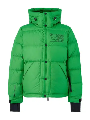 Moncler Grenoble Cristaux Logo-Appliquéd Quilted Shell Down Hooded Ski Jacket - Men | Thumbnail 1