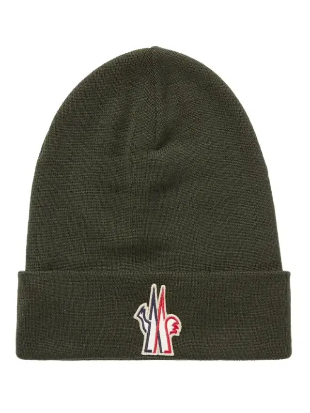 Moncler Grenoble Logo-Appliquéd Ribbed Wool Beanie - Men