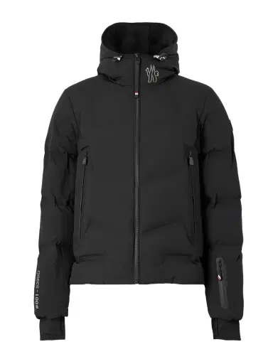 Moncler Grenoble Arcesaz Logo-Appliquéd Quilted Hooded Down Ski Jacket - Men | Thumbnail 1 Moncler Grenoble Arcesaz Logo-Appliquéd Quilted Hooded Down Ski Jacket - Men | Thumbnail 1