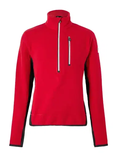 Moncler Grenoble Jersey-Trimmed Fleece Half-Zip Ski Base Layer - Men | Thumbnail 1 Moncler Grenoble Jersey-Trimmed Fleece Half-Zip Ski Base Layer - Men | Thumbnail 1